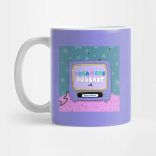 The Dreamers Podcast TV Logo Mug